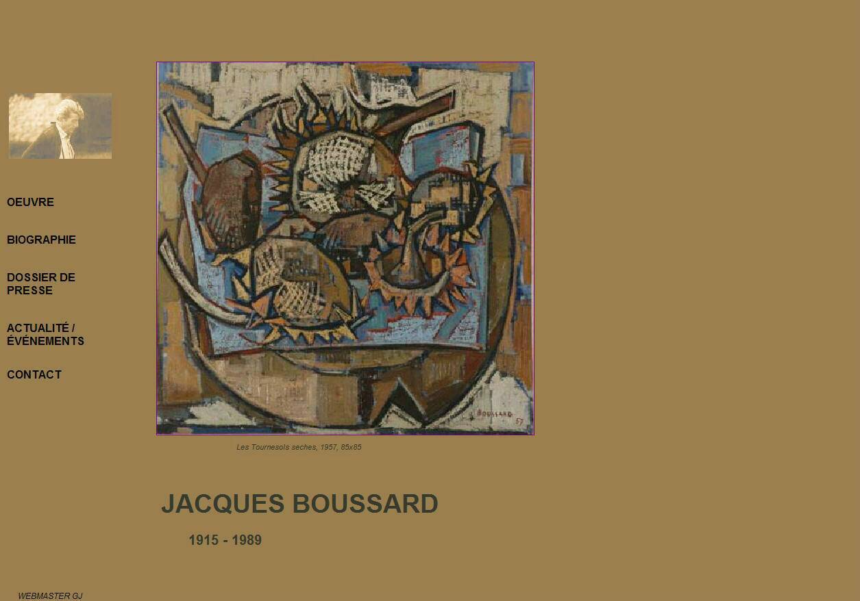 Jacques BOUSSARD website